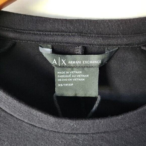 A/X Armani Exchange Women's Size XS Stretchy Bodycon Dress Black - Picture 2 of 3